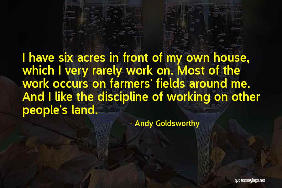 Sanjida Priti Quotes By Andy Goldsworthy Sanjida Priti Quotes By Andy Goldsworthy