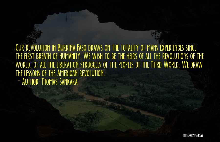 Sankara Quotes By Thomas Sankara