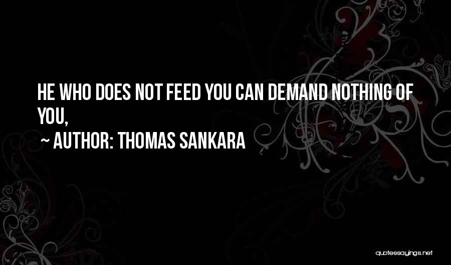 Sankara Quotes By Thomas Sankara