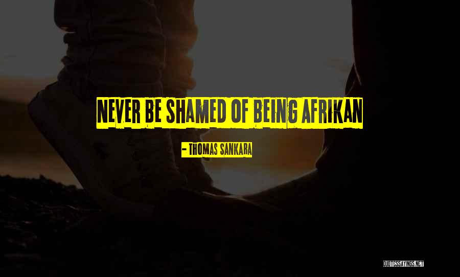 Sankara Quotes By Thomas Sankara