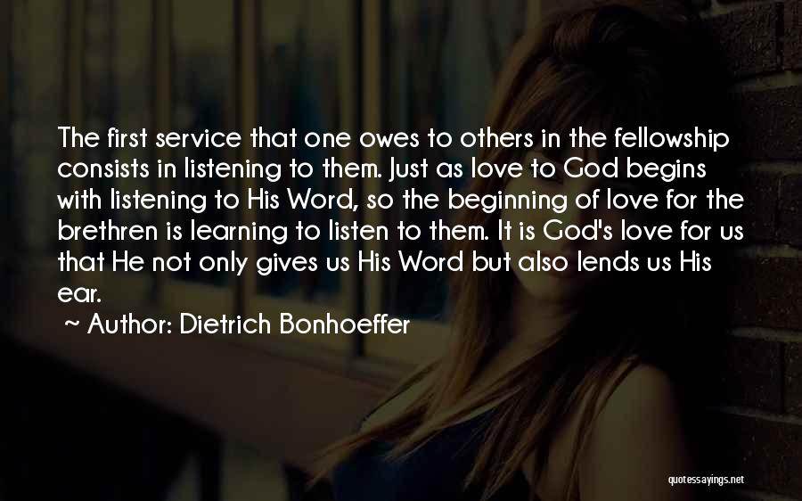 Sannyasa Ashram Quotes By Dietrich Bonhoeffer