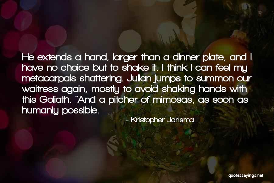 Santa Clarita Quotes By Kristopher Jansma Santa Clarita Quotes By Kristopher Jansma