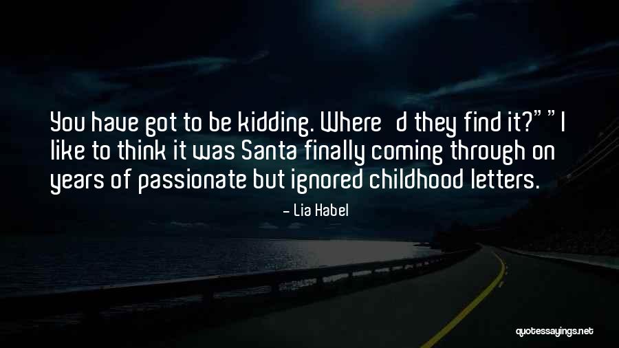 Santa Coming Quotes By Lia Habel Santa Coming Quotes By Lia Habel
