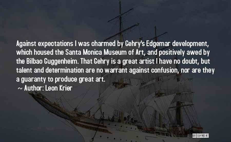 Santa Monica Quotes By Leon Krier