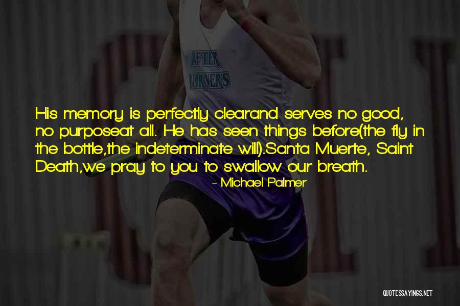 Santa Muerte Quotes By Michael Palmer Santa Muerte Quotes By Michael Palmer