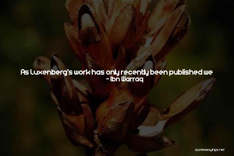 Santarus Quotes By Ibn Warraq Santarus Quotes By Ibn Warraq