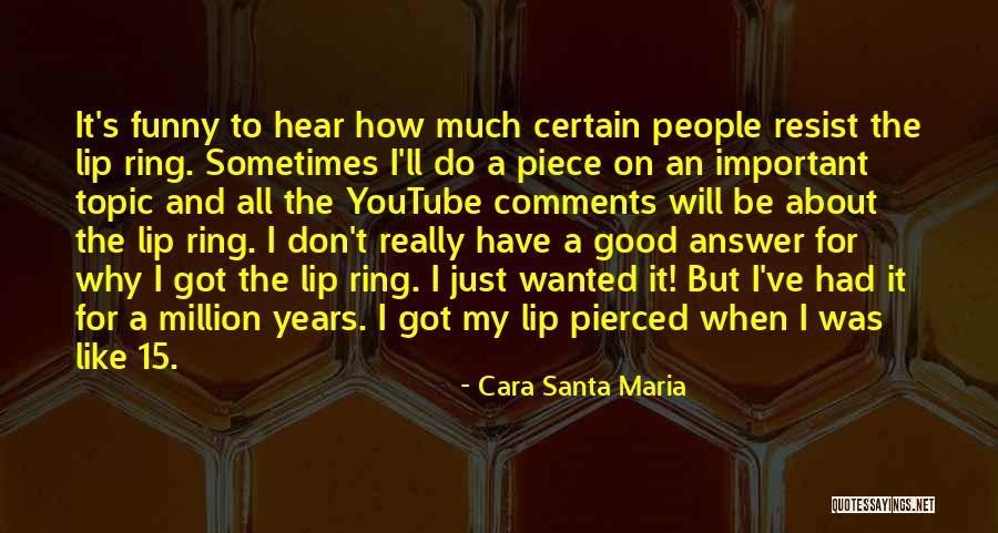 Santa's Funny Quotes By Cara Santa Maria Santa's Funny Quotes By Cara Santa Maria