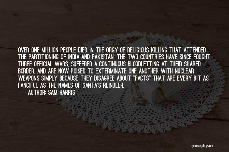 Santa's Reindeer Quotes By Sam Harris