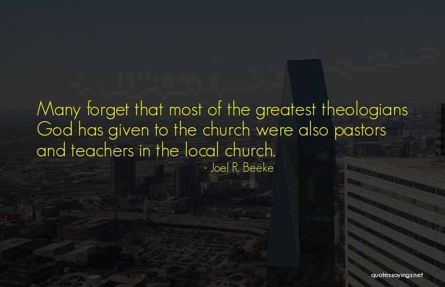 Santier Spear Quotes By Joel R. Beeke Santier Spear Quotes By Joel R. Beeke