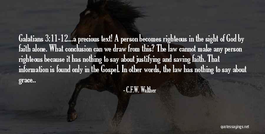 Santinelli Edger Quotes By C.F.W. Walther Santinelli Edger Quotes By C.F.W. Walther