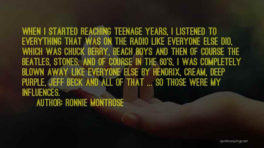 Santisimo Live Quotes By Ronnie Montrose