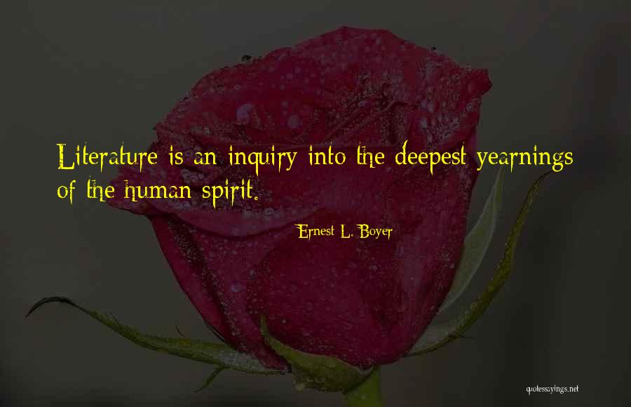 Santita Quotes By Ernest L. Boyer Santita Quotes By Ernest L. Boyer