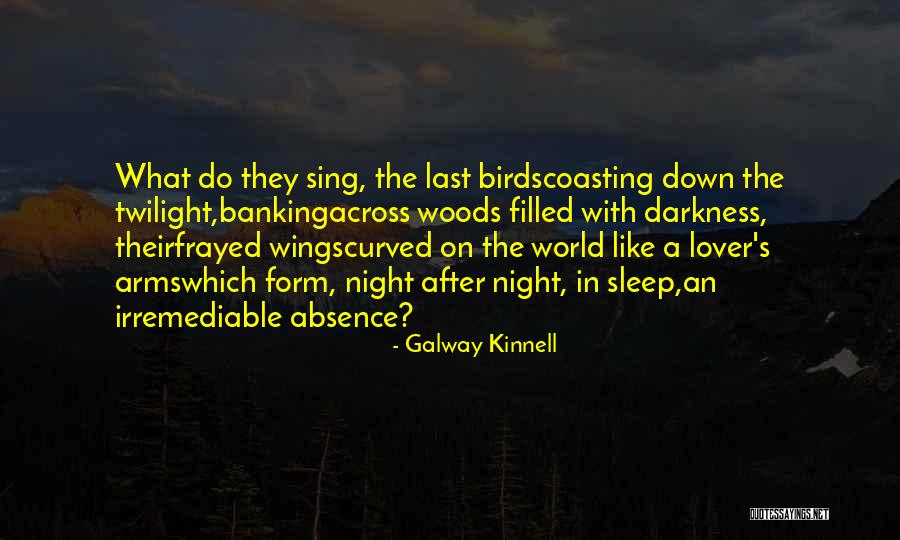 Santoras Depew Quotes By Galway Kinnell Santoras Depew Quotes By Galway Kinnell