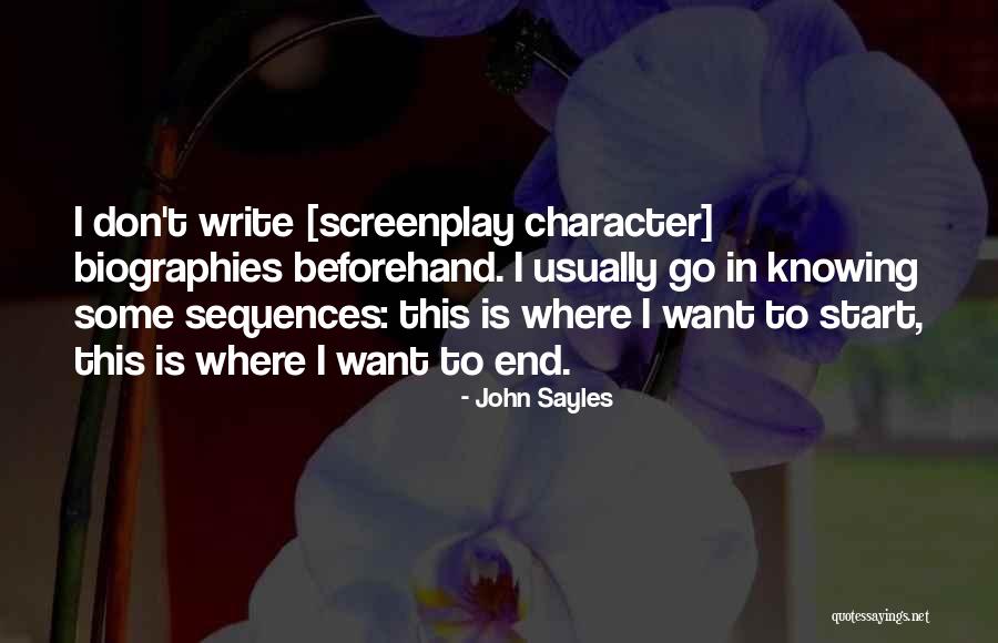 Santry Cinema Quotes By John Sayles Santry Cinema Quotes By John Sayles