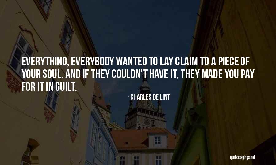 Santschiella Quotes By Charles De Lint Santschiella Quotes By Charles De Lint