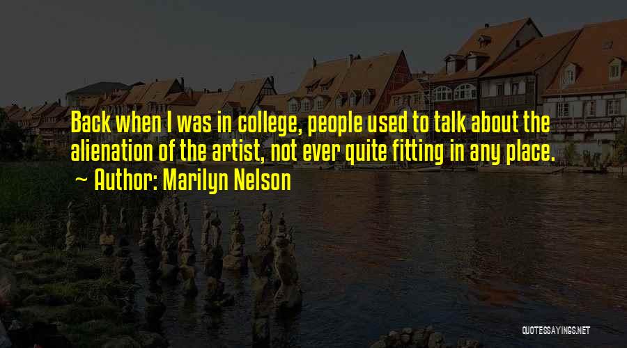 Santuarios Marianos Quotes By Marilyn Nelson
