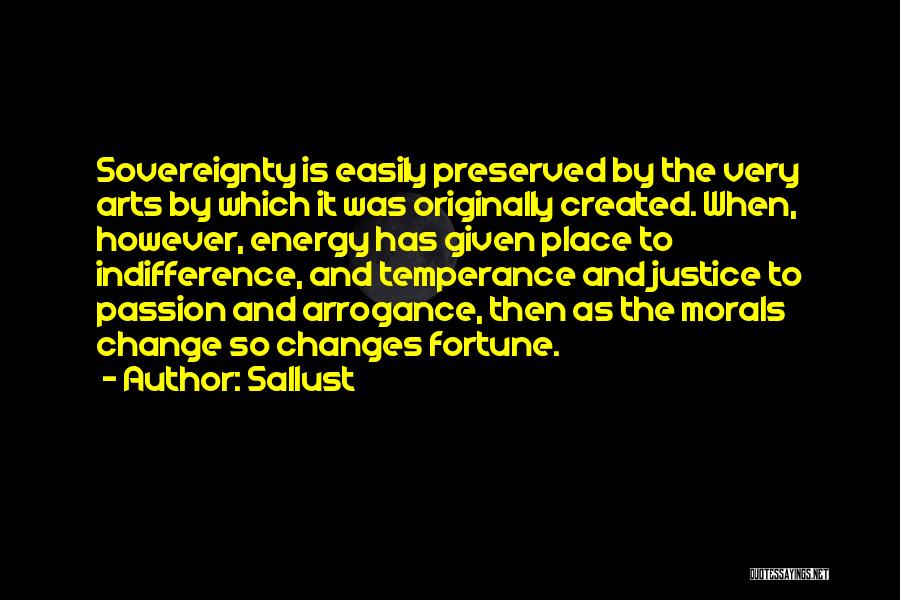 Santuarios Marianos Quotes By Sallust