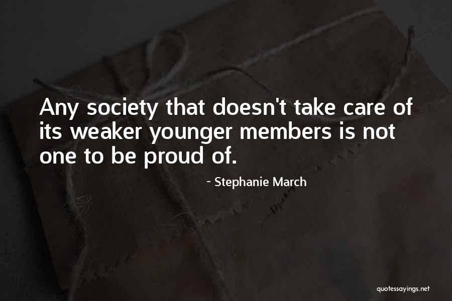 Sanuk Quotes By Stephanie March Sanuk Quotes By Stephanie March