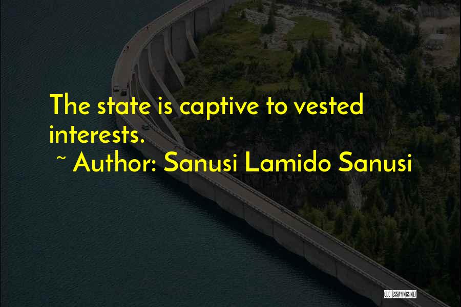 Sanusi Lamido Quotes By Sanusi Lamido Sanusi