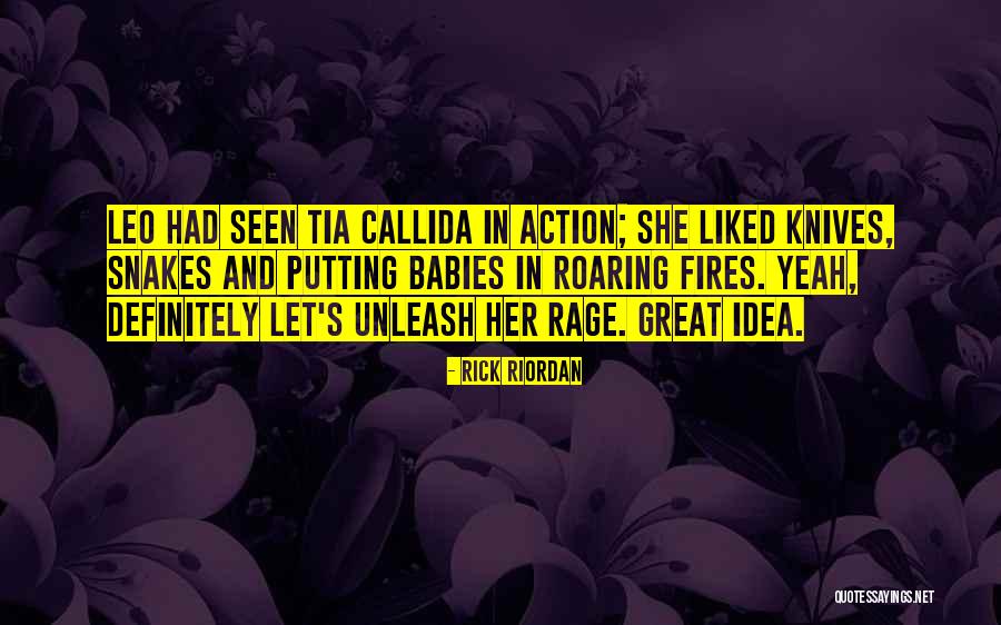Sanyuan Quotes By Rick Riordan