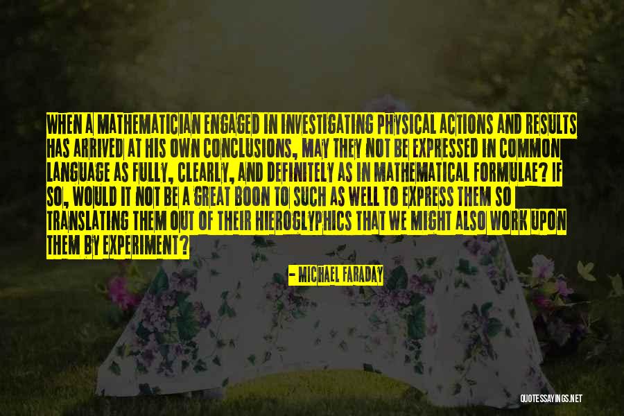 Sanz Quotes By Michael Faraday Sanz Quotes By Michael Faraday