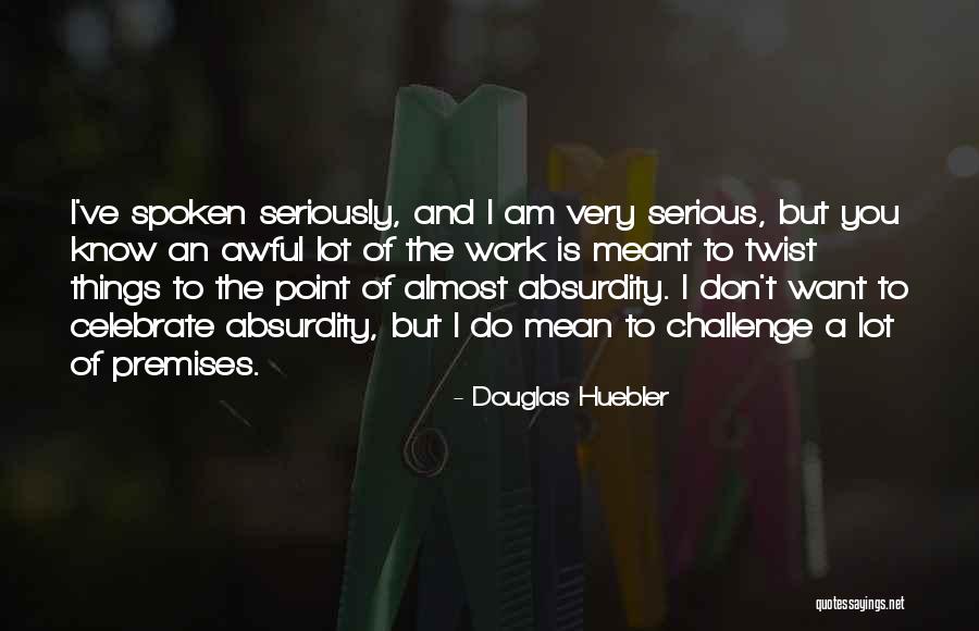 Sanzeri Quotes By Douglas Huebler Sanzeri Quotes By Douglas Huebler