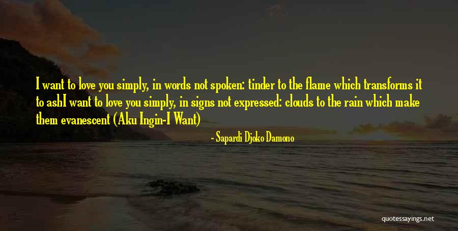 Sapardi Djoko Damono Quotes 1906882