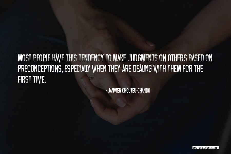 Saperstein Divorce Quotes By Janvier Chouteu-Chando Saperstein Divorce Quotes By Janvier Chouteu-Chando