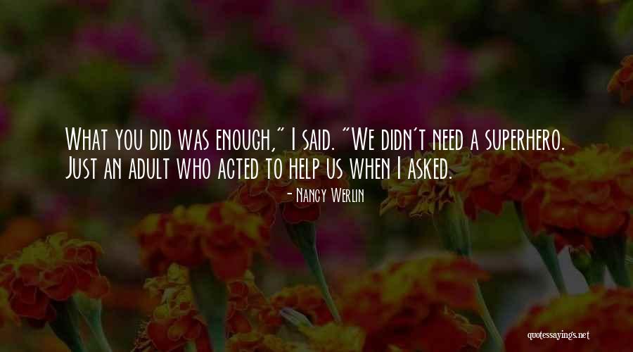 Saperstein Harlem Quotes By Nancy Werlin Saperstein Harlem Quotes By Nancy Werlin