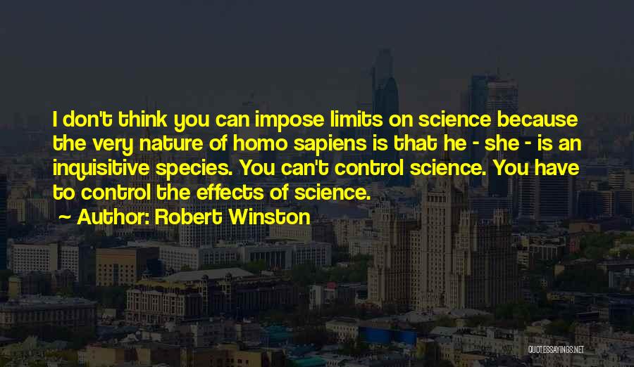 Sapiens Quotes By Robert Winston