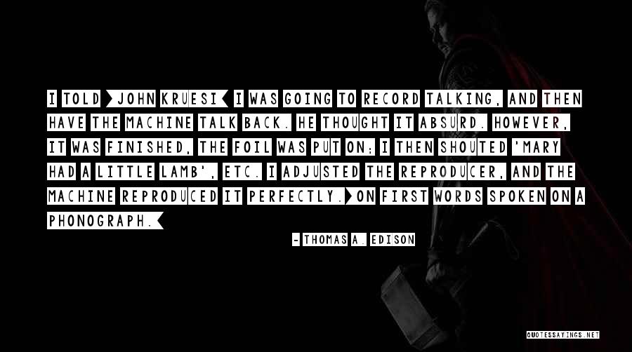 Sapient Razorfish Quotes By Thomas A. Edison Sapient Razorfish Quotes By Thomas A. Edison