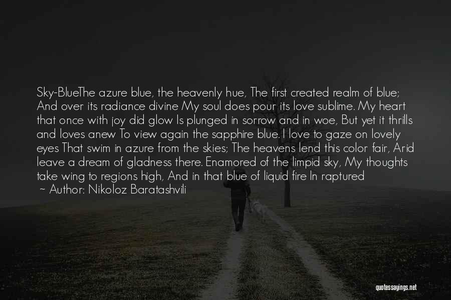 Sapphire Love Quotes By Nikoloz Baratashvili
