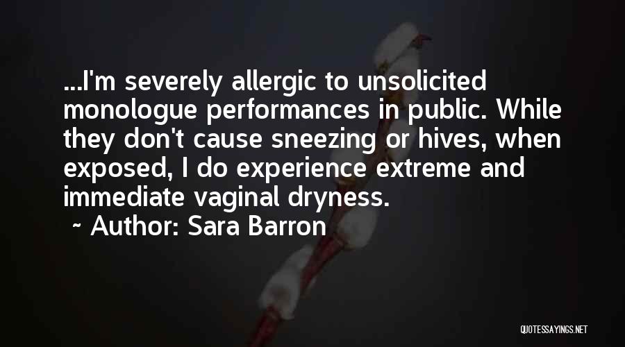 Sara Barron Quotes 1717421