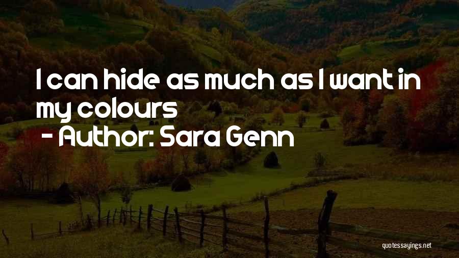 Sara Genn Quotes 962422