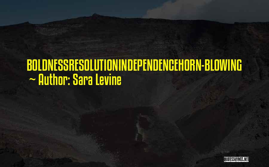 Sara Levine Quotes 1522658