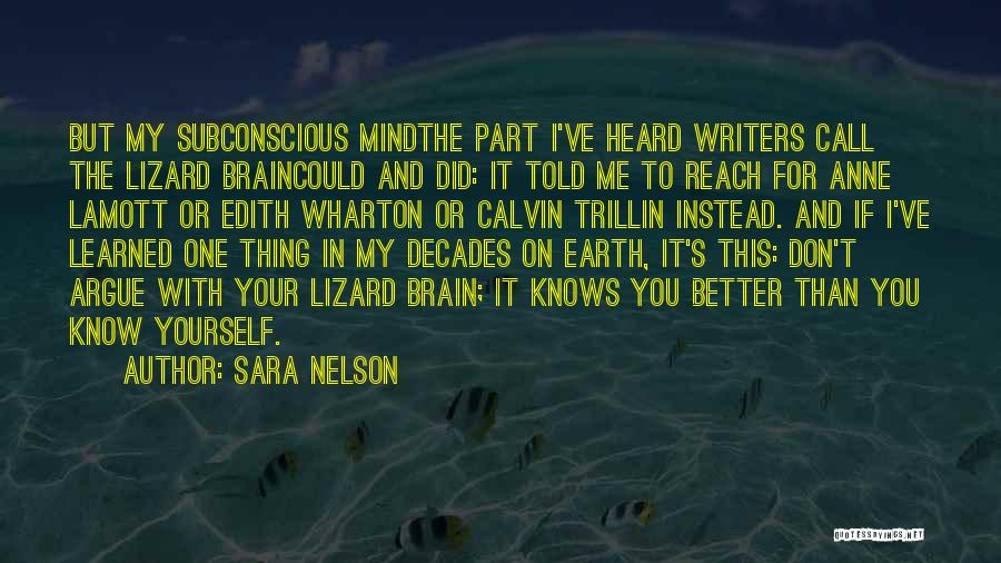 Sara Nelson Quotes 182189