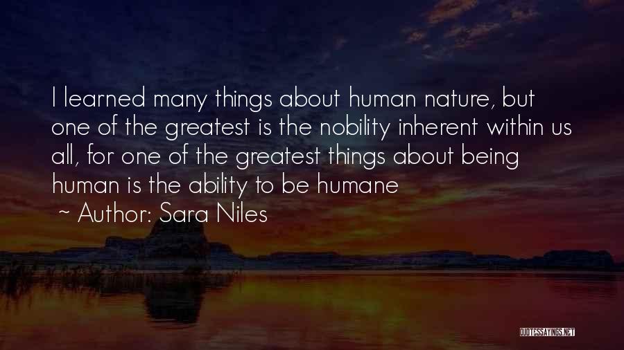 Sara Niles Quotes 1615834