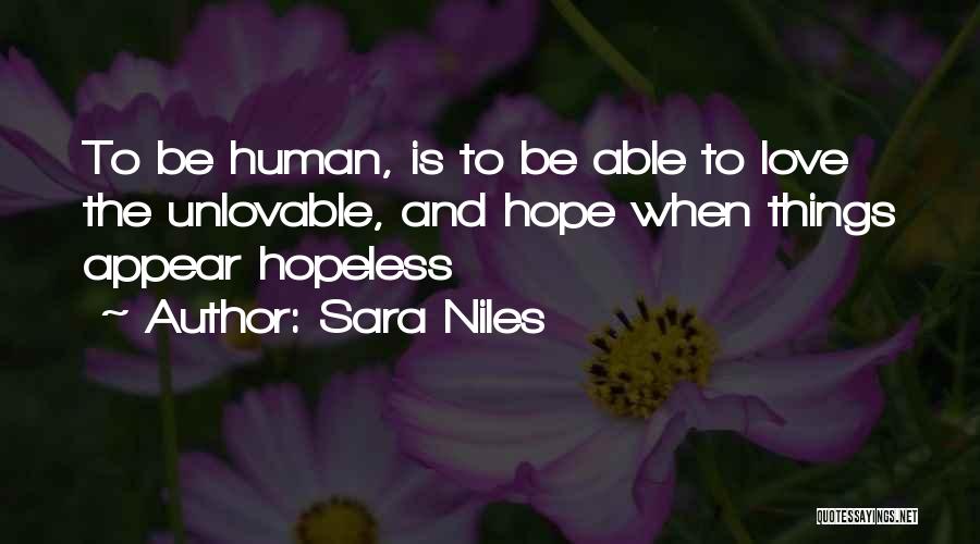 Sara Niles Quotes 612574