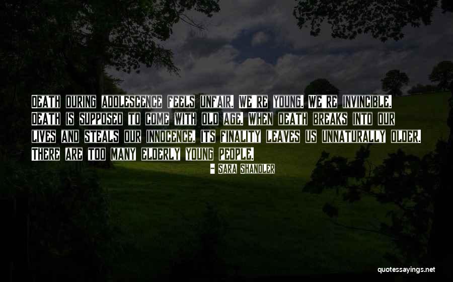 Sara Shandler Quotes 1157191 Sara Shandler Quotes 1157191