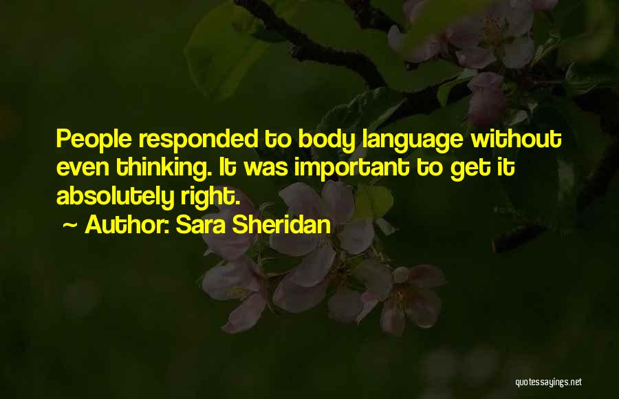 Sara Sheridan Quotes 842558