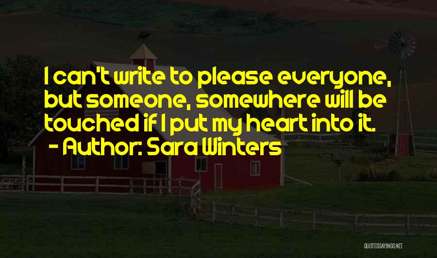 Sara Winters Quotes 1923965