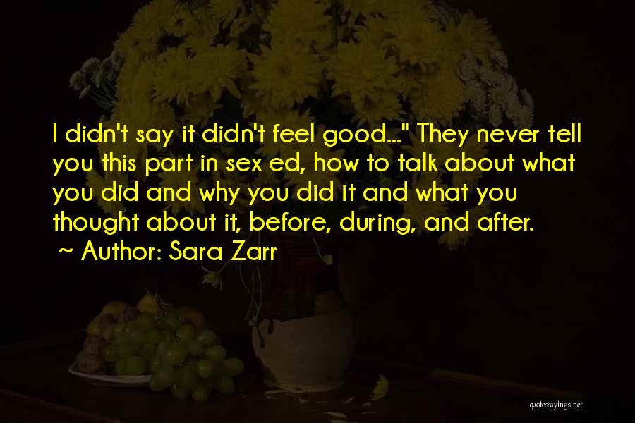 Sara Zarr Quotes 1778008