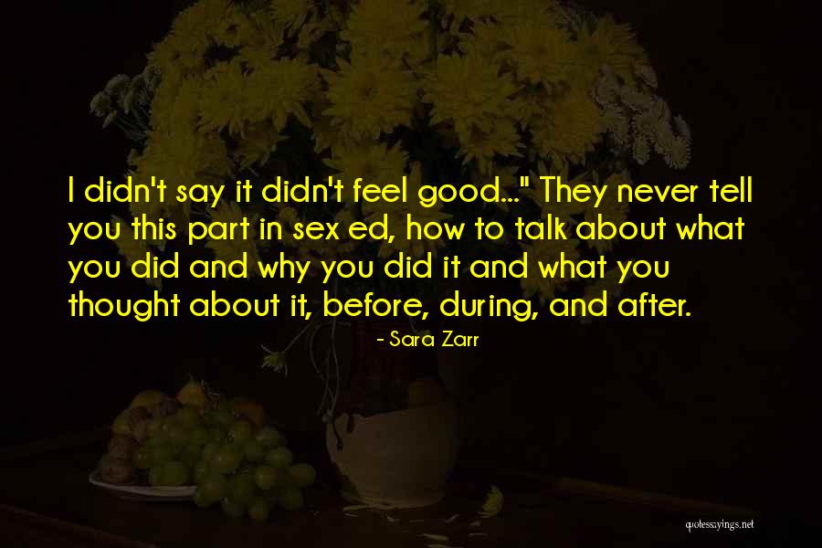 Sara Zarr Quotes 1778008