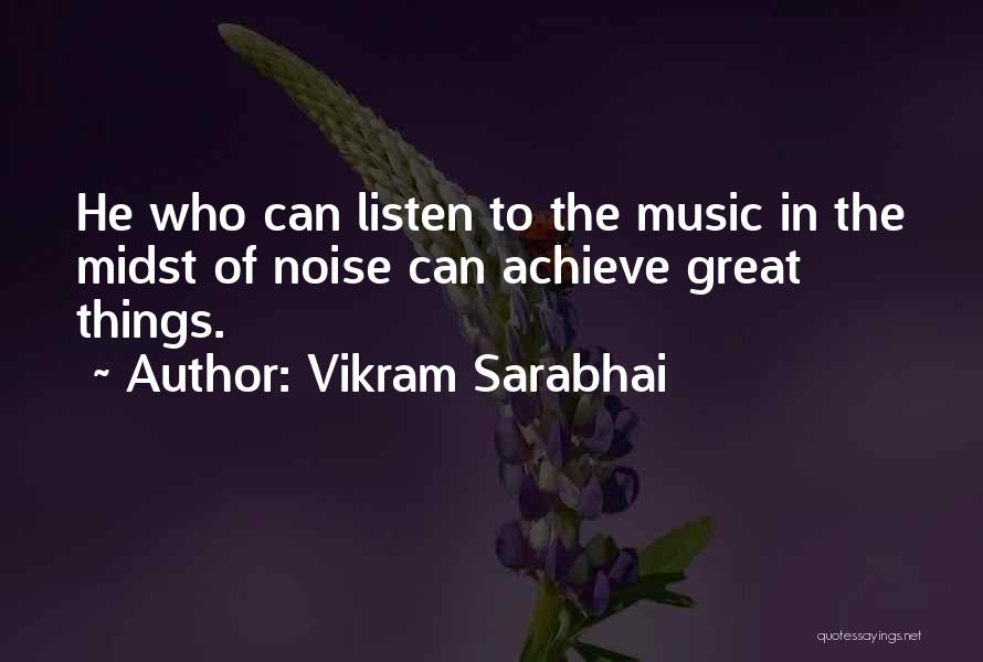 Sarabhai Quotes By Vikram Sarabhai