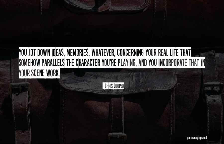 Saracenos Quotes By Chris Cooper Saracenos Quotes By Chris Cooper