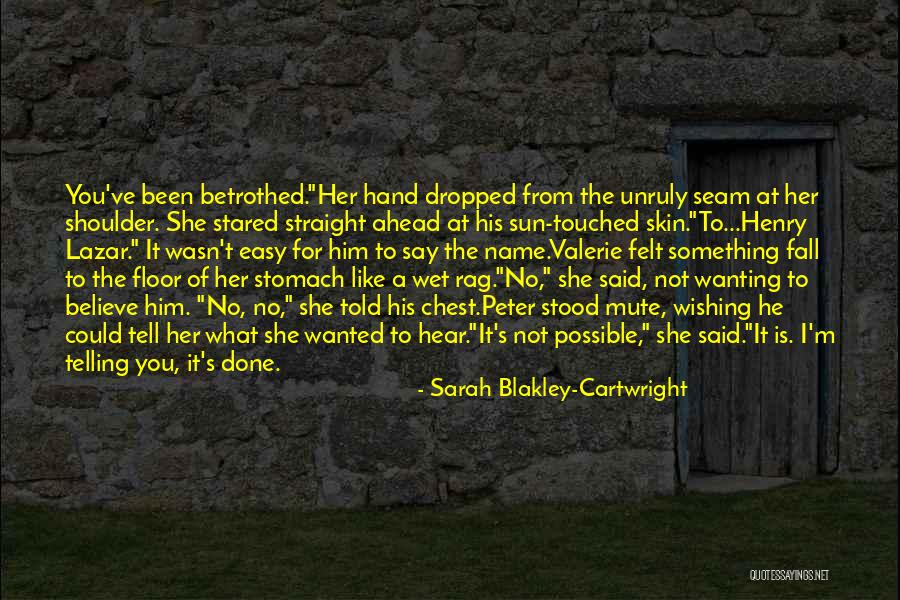 Sarah Blakley-Cartwright Quotes 1872807