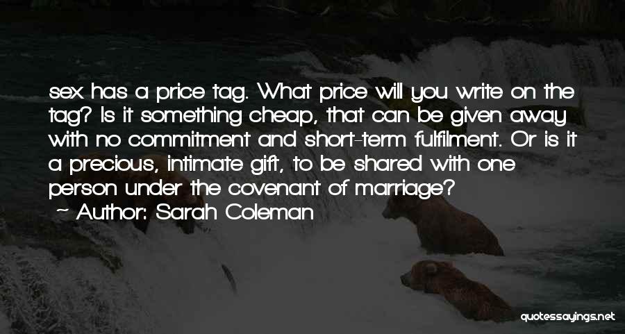 Sarah Coleman Quotes 999784