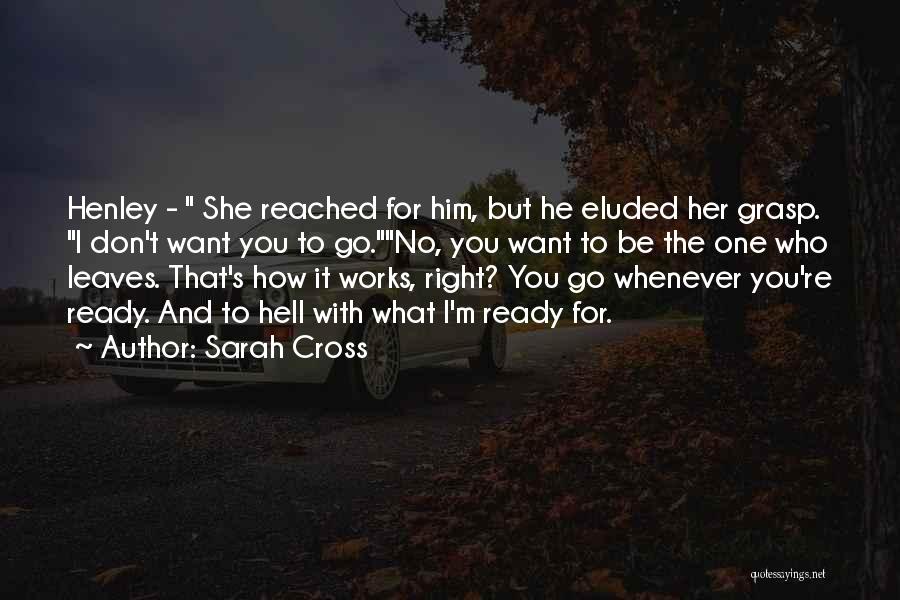 Sarah Cross Quotes 232293