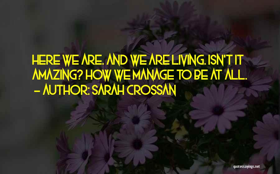 Sarah Crossan Quotes 254247