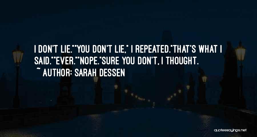 Sarah Dessen Quotes 2019847